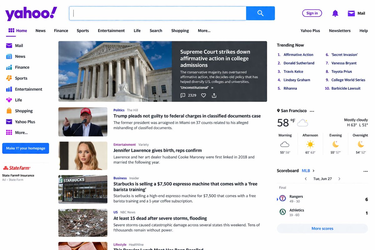 Website Homepage Screenshot