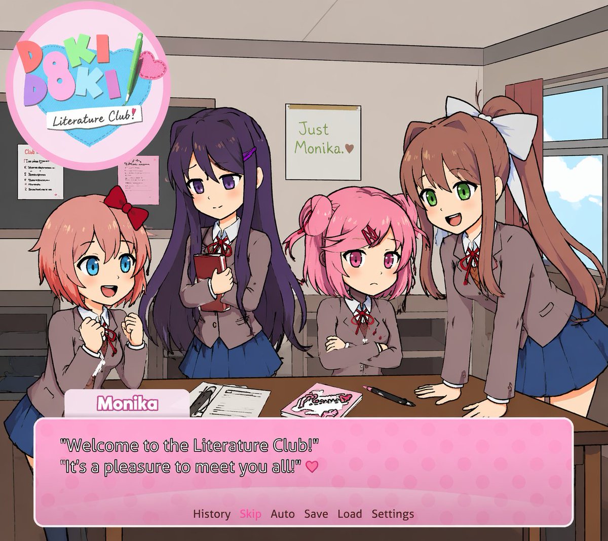 Visual Novel Classroom