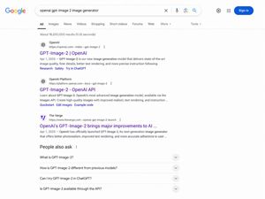 Google 搜索结果模拟页面
