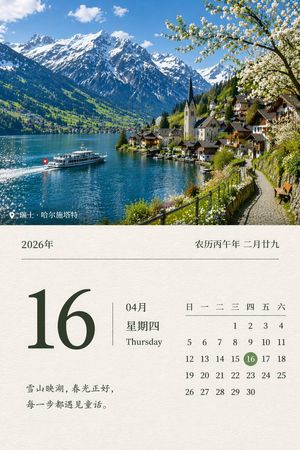Real Landscape Calendar