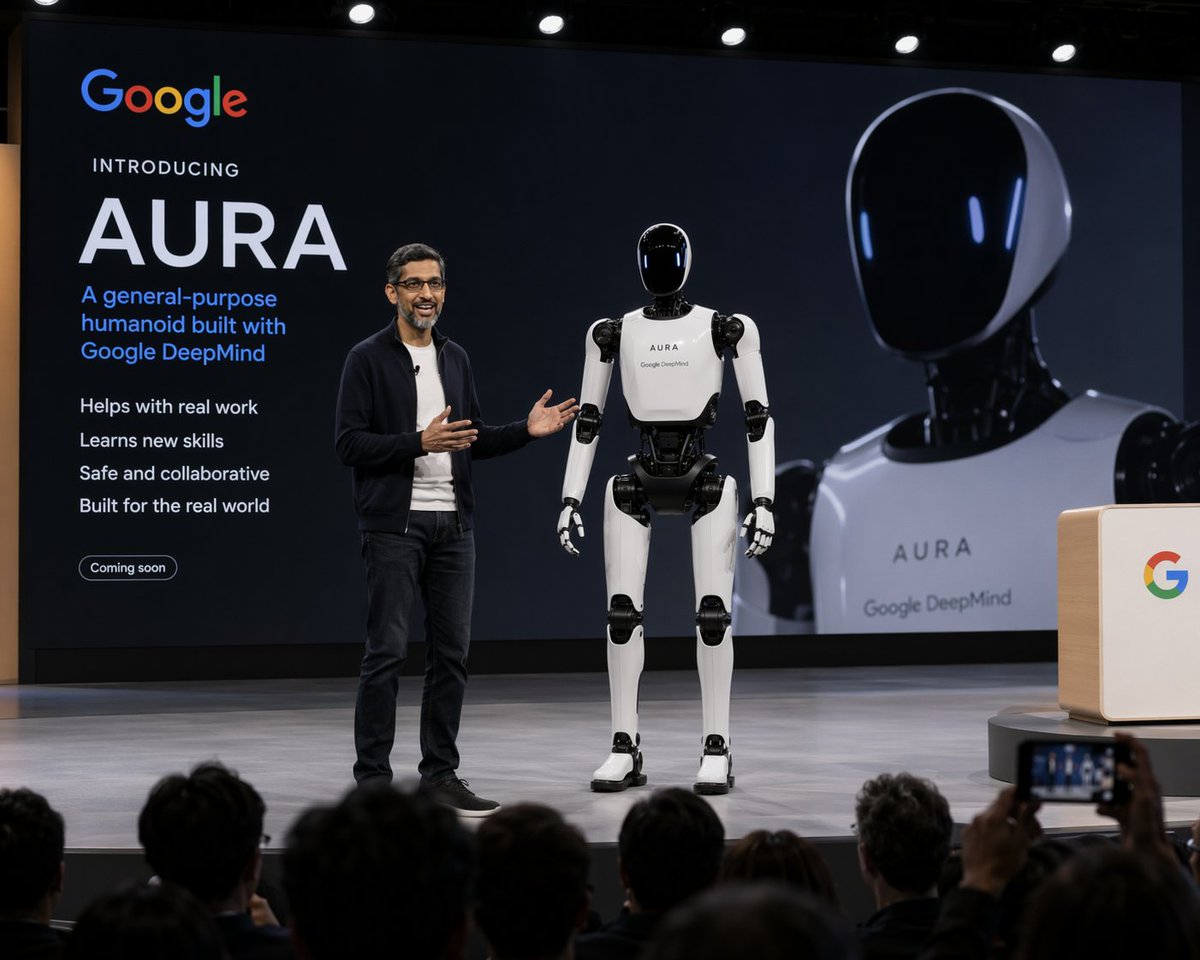 Humanoid Robot Unveiling