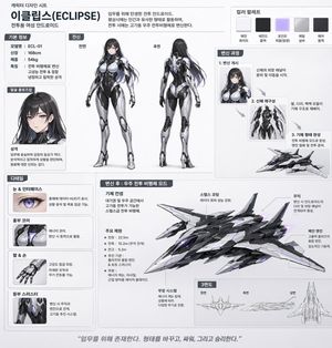 Mecha Girl Character Design