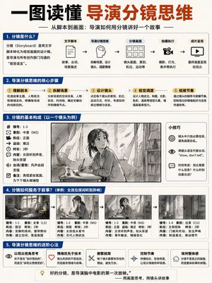 Director's Storyboarding Infographic