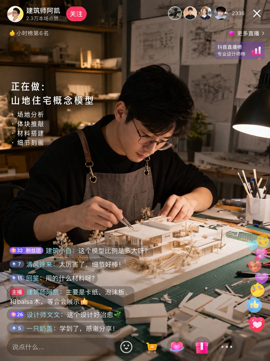 Architect Live Stream Interface