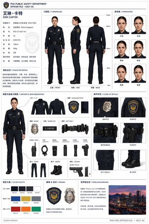 Official Character Reference Sheet
