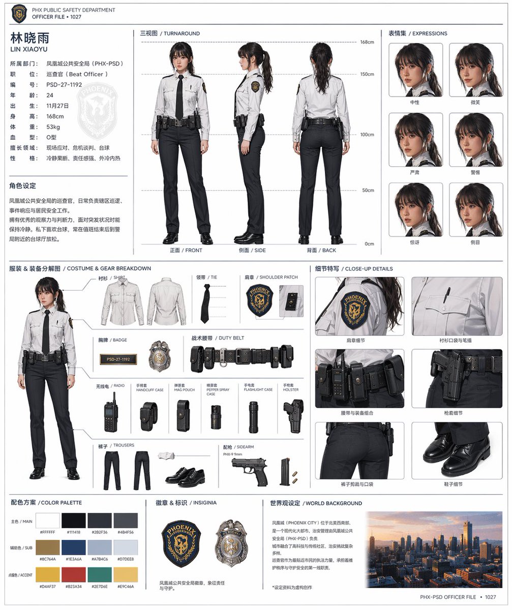 Official Character Reference Sheet
