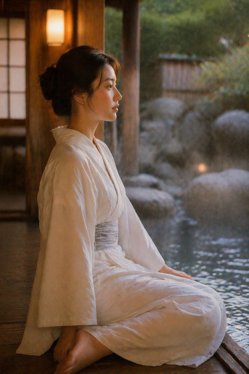Retro Onsen Film Photograph