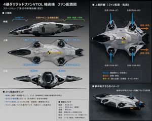 Sci-Fi VTOL Aircraft Specs