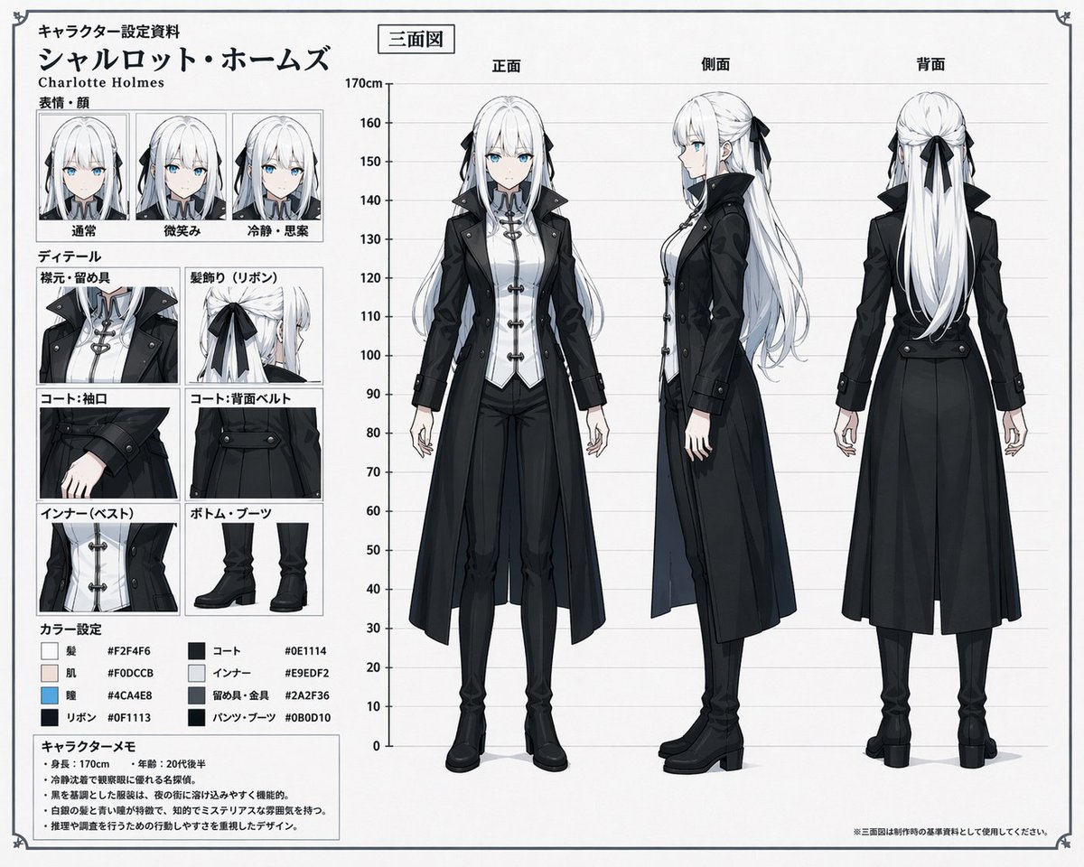Character Reference Sheet