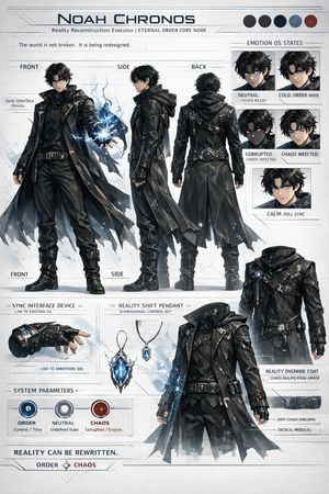 Sci-Fi Tactical Character Reference