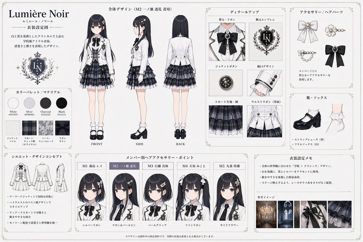 Idol Costume Design
