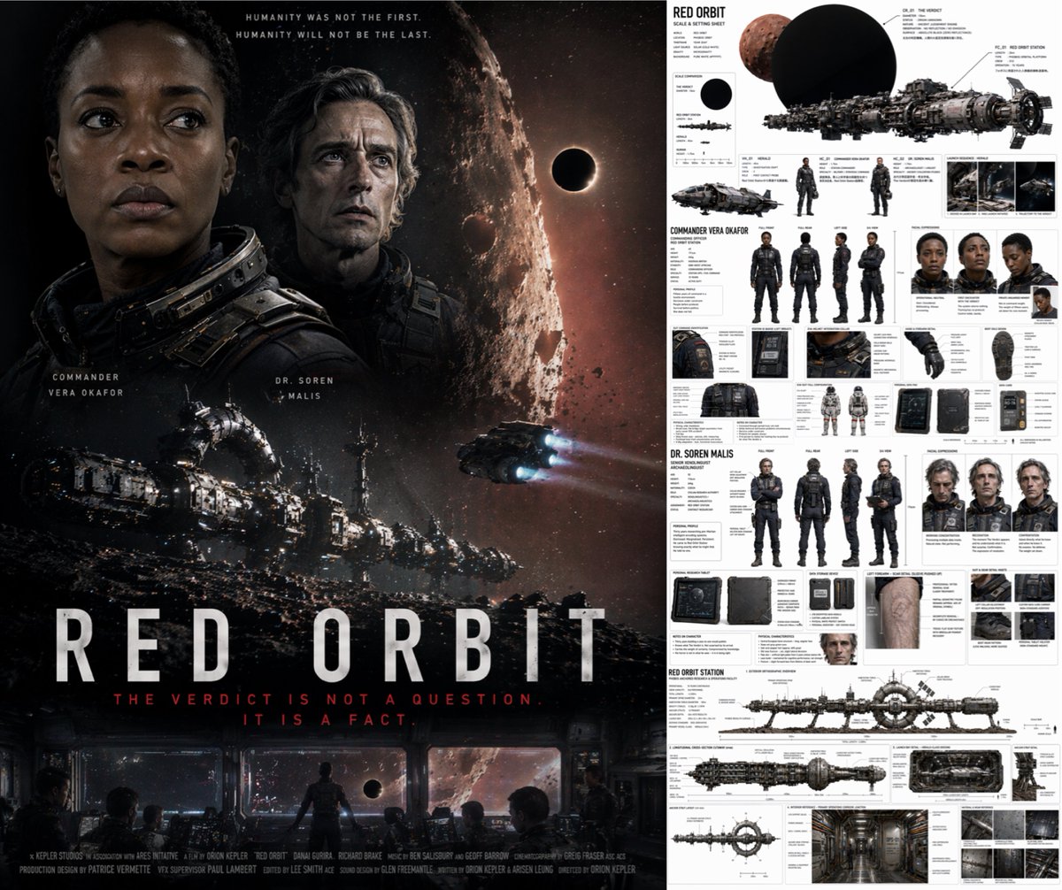 Cinematic Movie Poster and Production Design