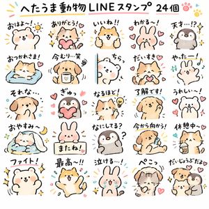Trendy Animal Sticker Pack