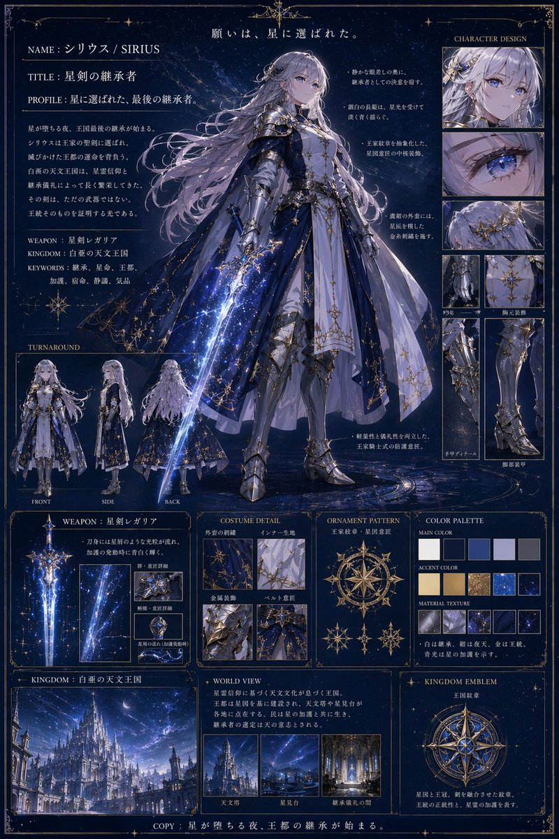 Fantasy Knight Design