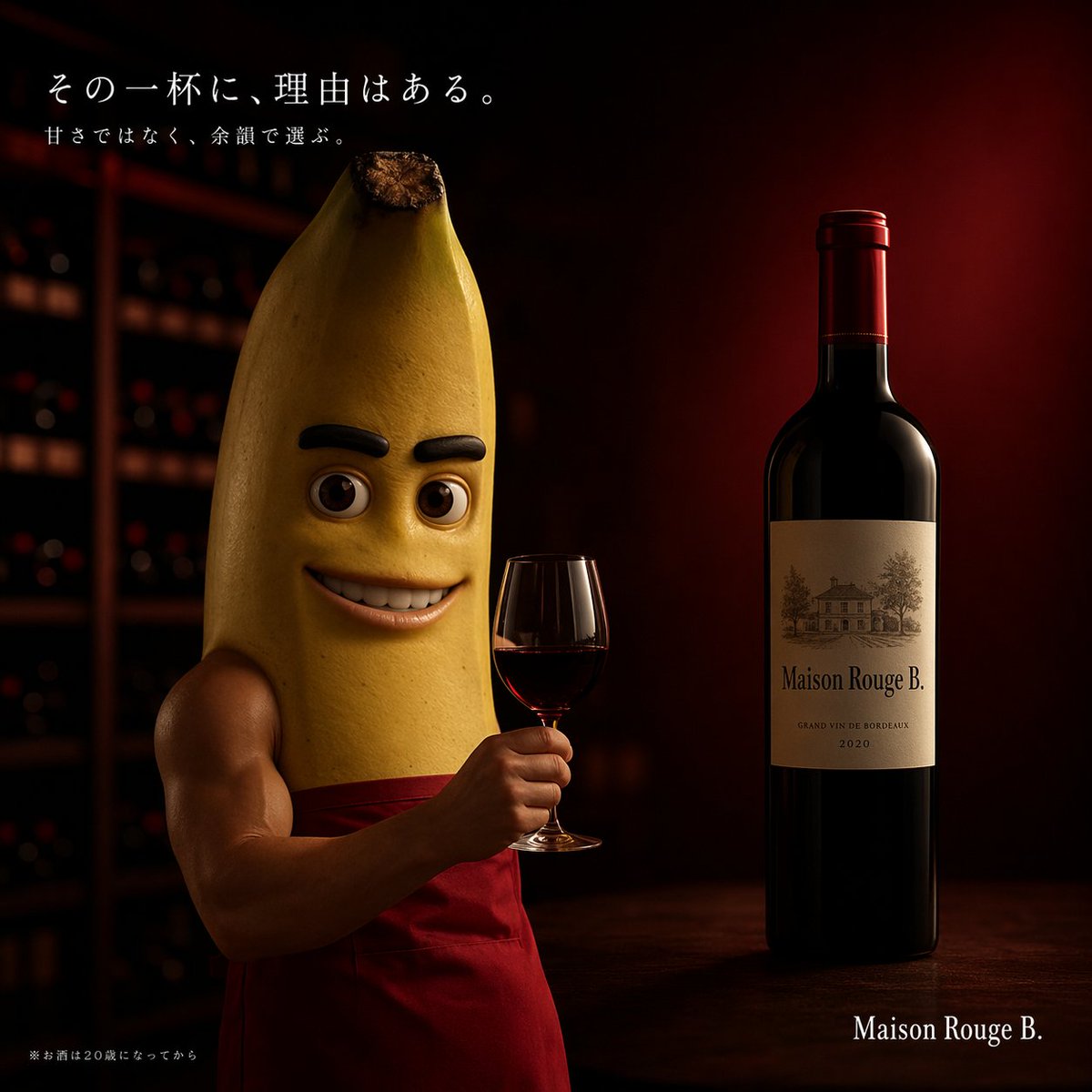 Banana Wine Ad