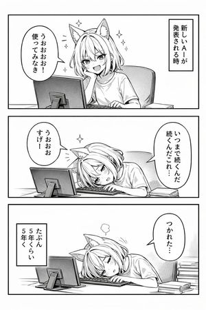 3-Panel Manga Strip