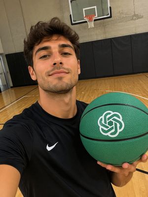 Custom Basketball Selfie