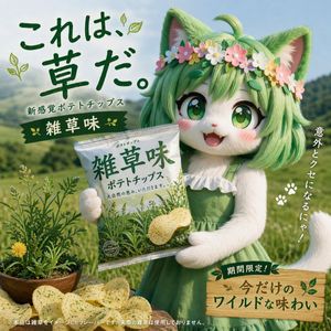 Humorous Japanese Snack Ad