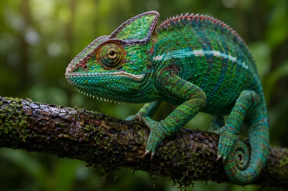 Chameleon Macro Photography