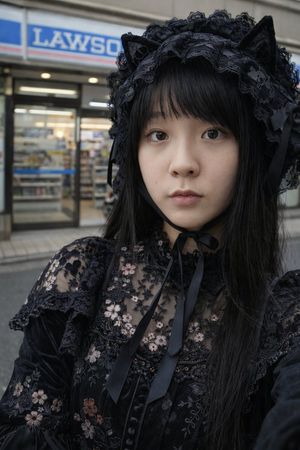 Gothic Convenience Selfie