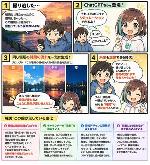 Educational Manga with Infographic