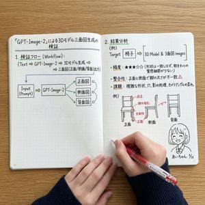 手写 AI 验证笔记本页面