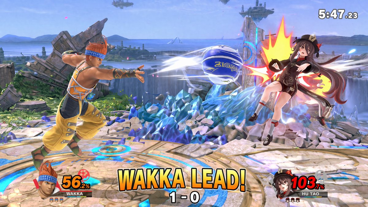 3D Platform Fighting Game Screenshot