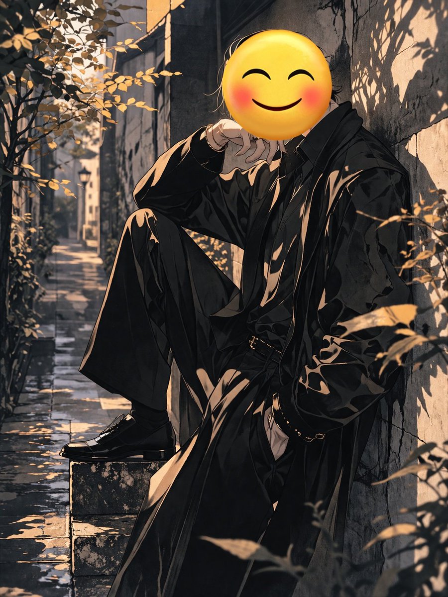 Emoji Figure in Black