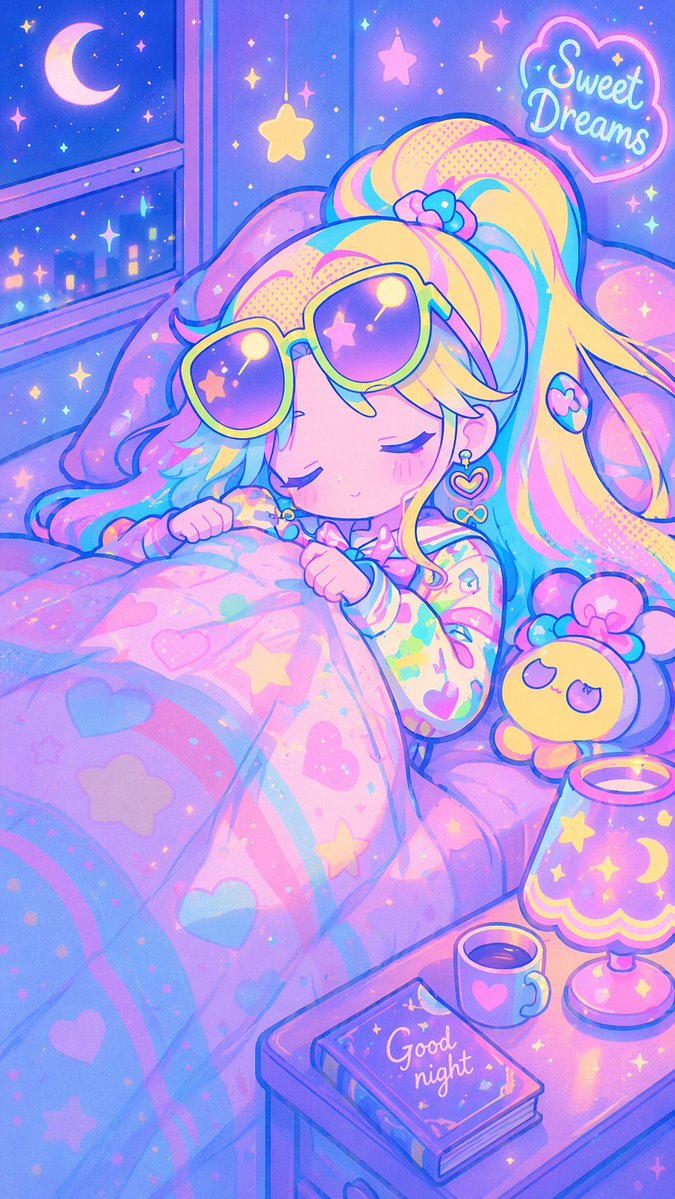 Sleeping Anime Witch
