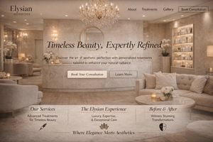 Luxury Aesthetics Clinic Website Design