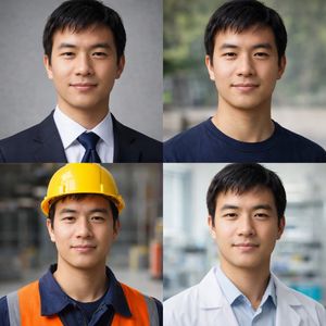 Professional Avatar Grid