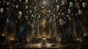 Surreal Gothic Hall