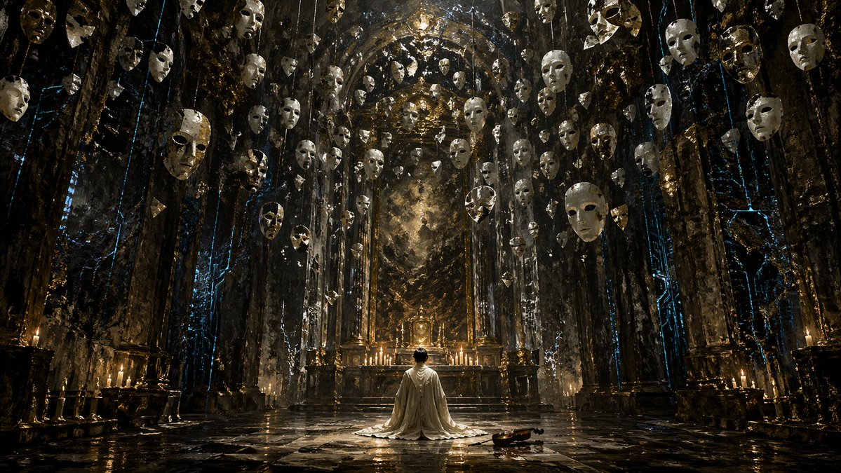 Surreal Gothic Hall