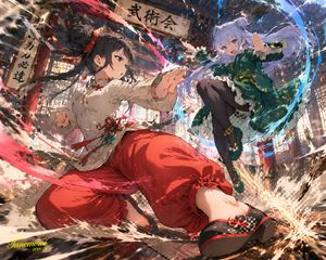 Dojo Duel of Anime Martial Arts Girls