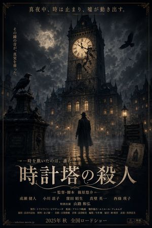 Cinematic Japanese Romance Movie Poster