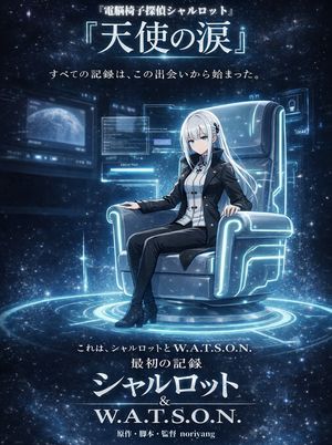 Sci-Fi Anime Detective Poster