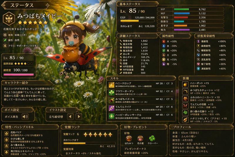 Game Status Screen