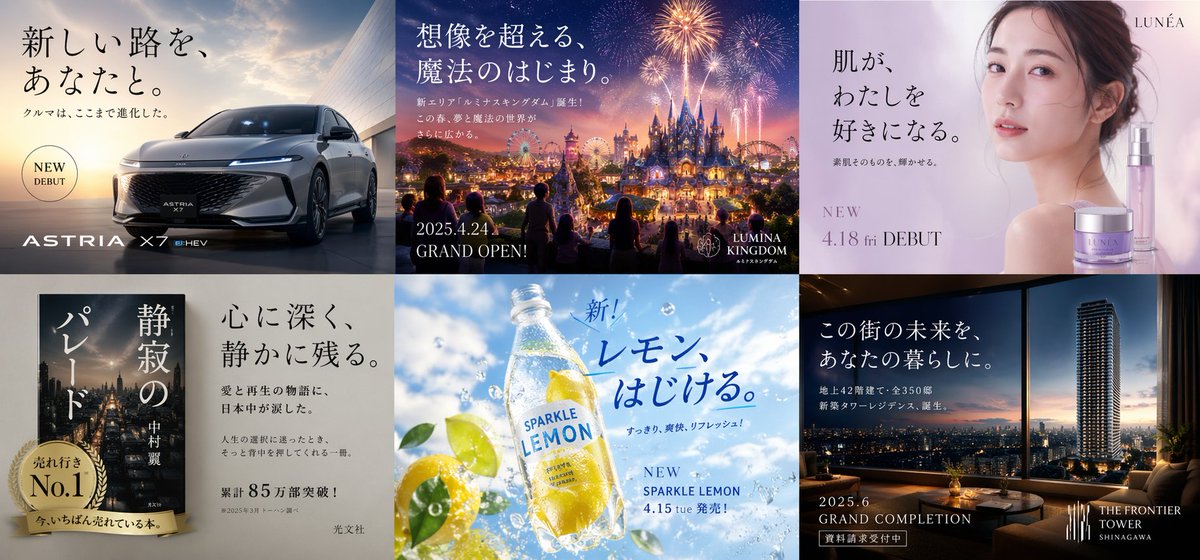 Japanese Advertising Collage