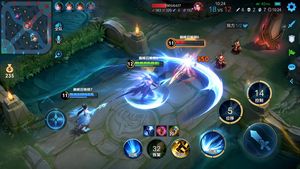 Game Interface Battle Scene