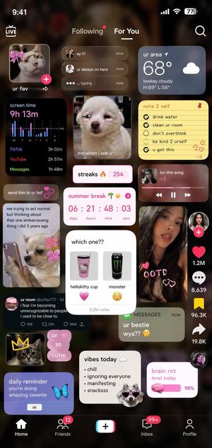 Zoomer Anxiety OS Interface