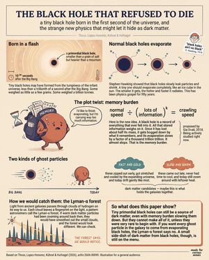 The Black Hole That Refused to Die