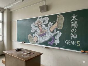 Chalkboard Classroom Mural