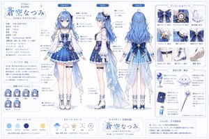 Celestial VTuber Livestream Overlay