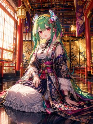 Opulent Shrine Maiden Princess