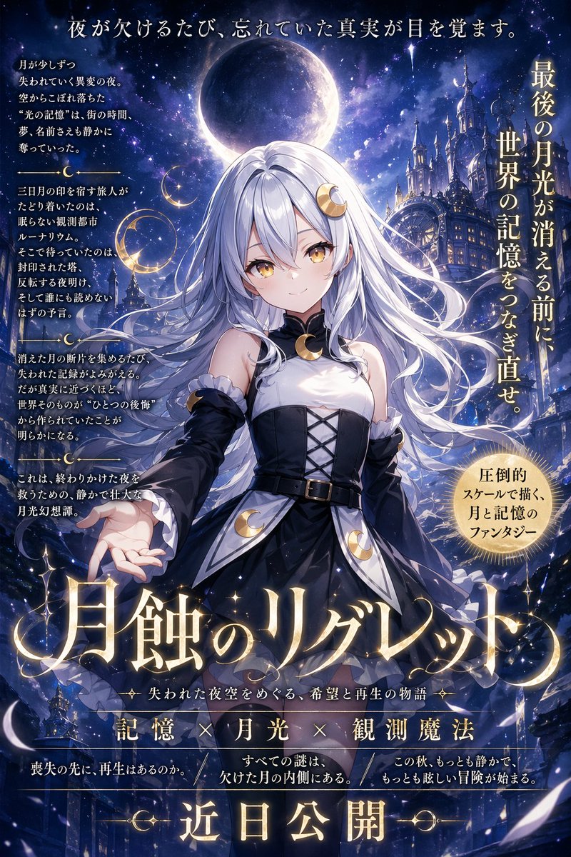 Fantasy Anime Movie Poster