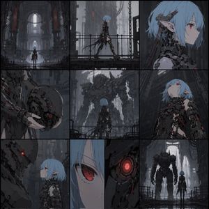 Cyberpunk Android Elf