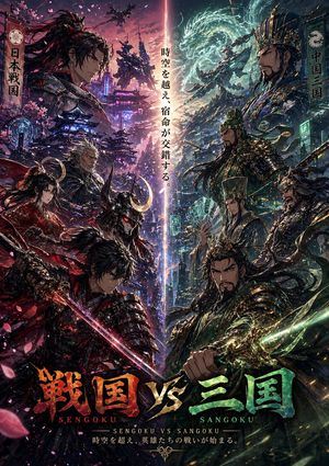Sengoku vs. Three Kingdoms Crossover Poster