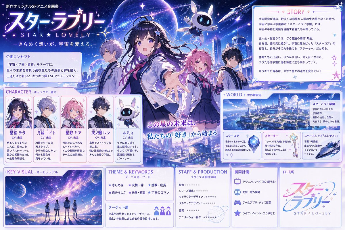 Anime Sci-Fi School Project Proposal