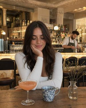 Elegant Bar Woman