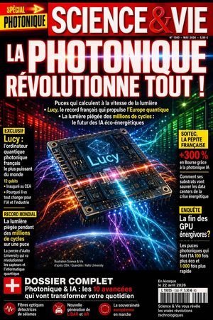 Futuristic Photonics Magazine Cover